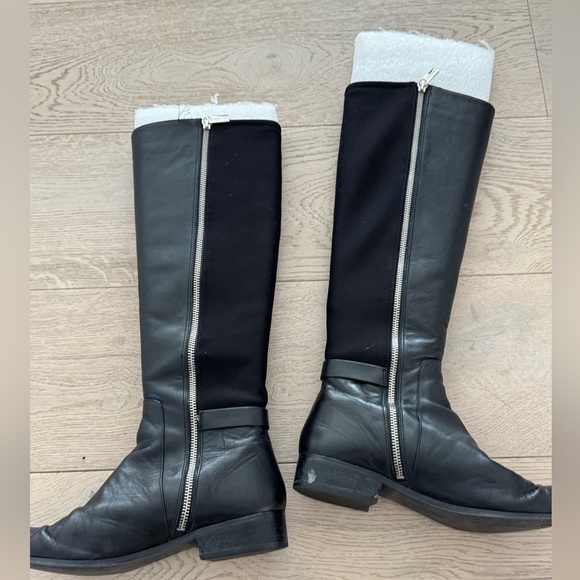 Michael Michael Kors Tall Riding Boot Women US size 8.5 in black - Picture 9 of 13